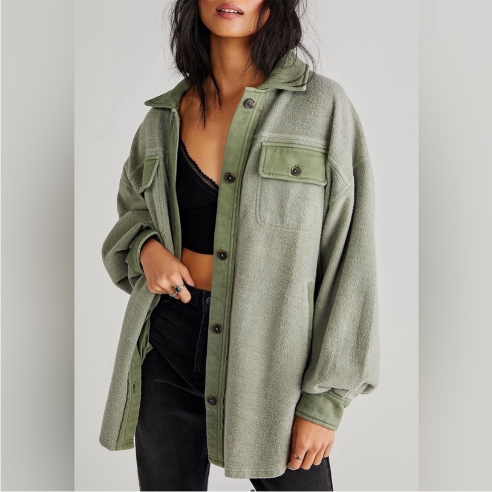 ⭐️ New never worn Free People Ruby Shirt Jacket